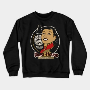Vintage Chinese Restaurant And Bar - vortex14 #3389 Crewneck Sweatshirt